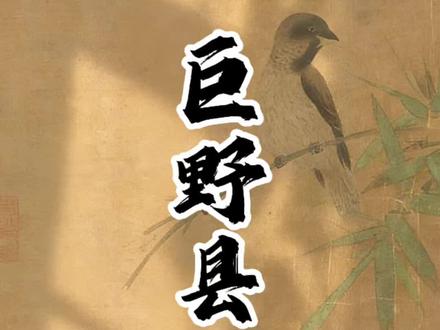 巨野县地名历史文化的神秘起源#历史文化名城 #民间传说奇闻异事