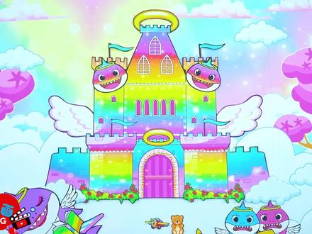 剪纸动画:DIY鲨鱼宝宝水上乐园,蓝色VS粉色,哪种风格最好看? #剪纸 #趣味定格 #DIY水上 #少儿故事