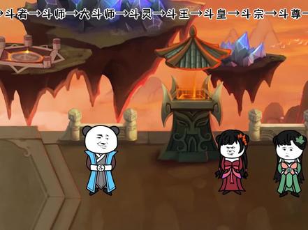 《修昊的无敌之旅斗破篇》血脉提升：古元半步斗帝？ #沙雕 #修仙 #沙雕动画 #轻漫计划