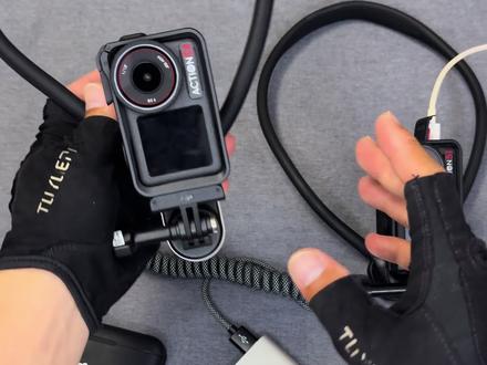 大疆运动相机超强续航教程 能够解决大疆运动相机发热问题,超强续航户外拍摄能续航七八个钟#大疆运动相机 #大疆action4 #大疆action5 #大疆运动相机续航 #大疆运动相机配件