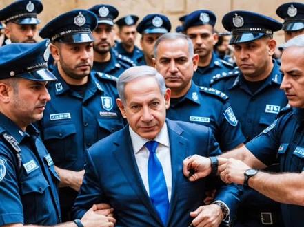 图片由Ai生成,纯属娱乐,切勿当真#内塔尼亚胡 #逮捕内塔尼亚胡