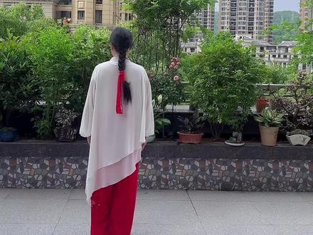 《观音拳》背面完整版来了🔥你若喜欢就一起练起来吧#私家露台庭院
