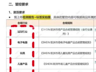 希音平台四月将严查欧洲站合规报告,卖家注意!#希音 #希音欧洲 #希音运营 #跨境电商 #检测报告