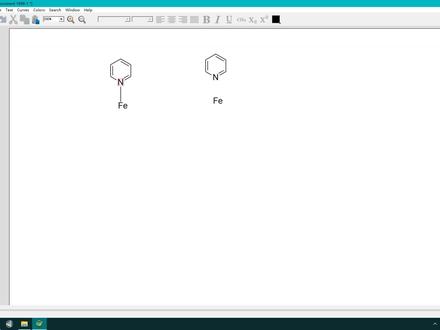 ChemDraw基操-配位键的绘制