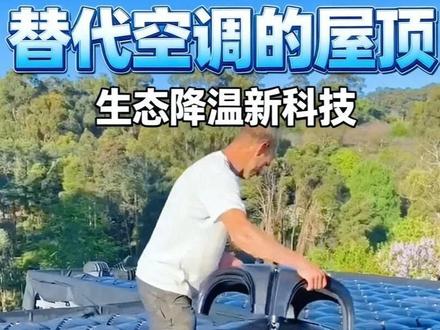 能储水还能降温,未来的房子可能都会用这种屋顶 #生态屋顶 #绿色屋顶 #绿色建筑 #建筑科技