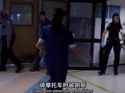 #精彩片段 #美剧 #电视剧 被钢筋穿过脑袋,救活后竟然会说中文了