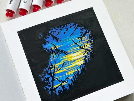 一不小心学会蓝金色的爱心海·绘画教程 #跟着抖音学画画 #画画 #零基础学画画 #丙烯马克笔 #画画教程
恭喜聪明的你又学会了画画
照片写生,素材来自:🍠sy_