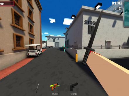 Pixel Strike 3D 各种地图的小技巧!(菜鸟必看!) #跑酷 #游戏