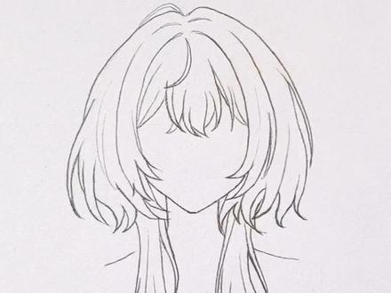 水母发型怎么画#画画#简笔画#跟着抖音学画画#画画教程 #内容启发搜索