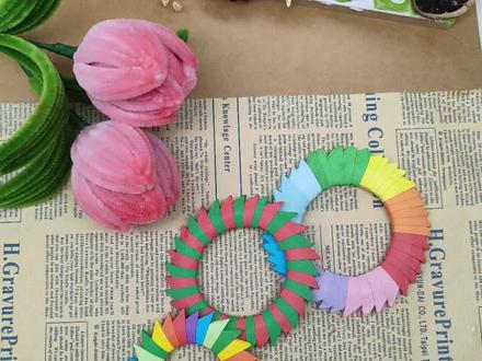 折纸三角插飞镖#手工diy #手工作业