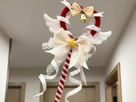 扭扭棒真爱降临魔法棒下半部分教程来啦~#手工diy #扭扭棒 #魔法棒 #真爱降临 #礼物