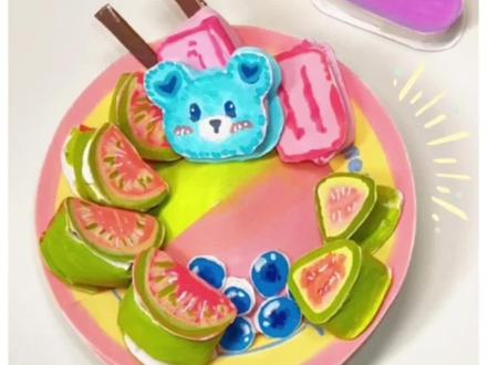 自制迷你蓝莓酸奶碗🫐附教程🌟
#手工 #手工DIY #自制食玩 #自制玩具 #酸奶碗