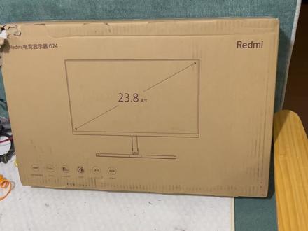 599块首发的红米G24显示器开箱23.8寸165刷新率某东三年质保挺香 #开箱 #显卡 #数码科技