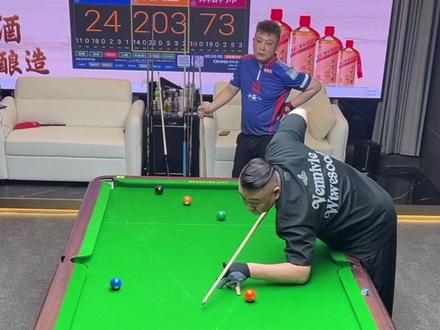 于德陆、佟璐、代勇三人追分二番战#于德陆 #佟璐 #代勇 #追分 #台球是一种生活