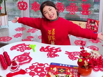 好看的新年窗花剪纸来喽!不用画线稿,直接就能剪,小朋友自己也能搞定,真是爱了!#窗花剪纸#新年手工#剪纸教程#手工diy#时光学