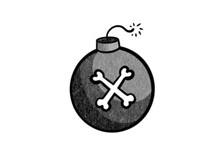 #procreate绘画 #画画 如何10秒画出炸弹?快来试试吧!@抖音小助手