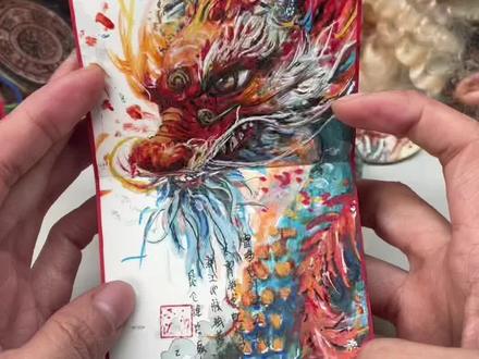 翻翻乐不断更新中#翻翻乐#中国风#画画#醒狮 #龙