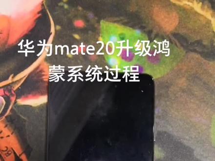 没有忘了老用户,华为mate20升级鸿蒙系统过程#手机小知识 #华为手机 #鸿蒙os