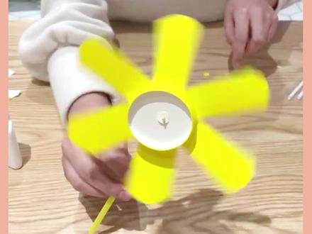 #菠萝姐亲子 太阳花风车:锻炼宝宝的手指协调能力