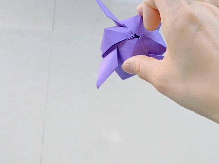 旋风纸葫芦折纸。小时候经常玩的旋风葫芦折纸,你还记得吗? #折纸 #手工折纸 #折纸教程