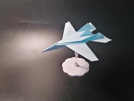 【折纸–教程】F-14“熊猫”舰载战斗机