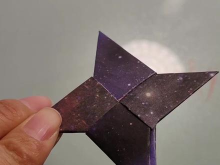超级简单的飞镖折法#折纸飞镖