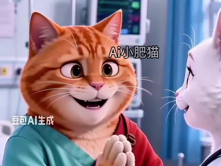 胖橘被狗咬一口居然在医院创业#ai猫咪剧情 #创作者中心 #创作灵感 #搞笑 #萌宠出道计划
