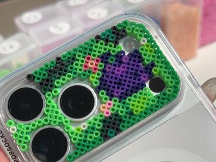 手机镜头框拼豆版#星露谷#苹果17#手机配件#拼豆