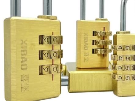 全铜密码挂锁,密码修改方法#教学