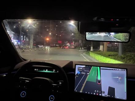 纯视觉晚上智驾,一镜到底#vla2.0#真实驾驶体验 #小鹏汽车