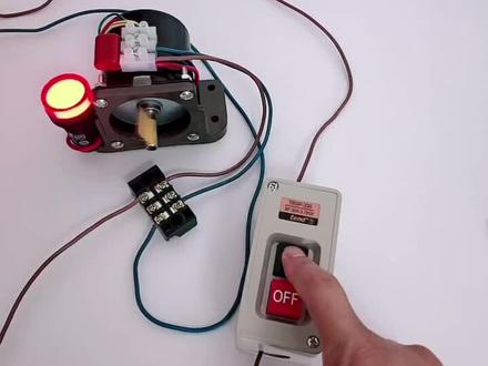 #电工接线 #电工 电机启动按钮开关