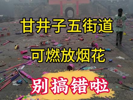 大连甘井子区五个街道可以燃放烟花,容易搞混的几个交界区域和特殊规定。#大连甘井子#甘井子区#烟花禁放#大连烟花#烟花禁燃