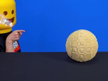 用乐高演绎恐怖星球碰撞 #乐高