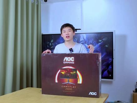 显示器的正确安装方法#电脑 #装机 #显示器