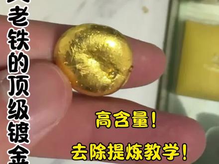 镀金针提炼 老铁花了一万二收的镀金针,看看是亏还是赚,全程提炼教学!#真实生活分享计划 #镀金 #黄金提炼 #黄金的提炼过程 #炼金研究生