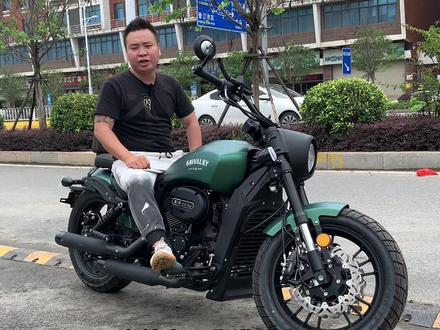 高性价比巡航复古~义骑弘飞虎#弘飞虎摩托车 #复古机车 #巡航车