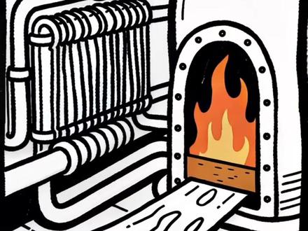 火力发电厂理论基础:朗肯循环 它是火电厂热力系统的理论基石,本质就是将水的“液态—气态—液态”相变过程,转化为源源不断的机械能。#朗肯循环 #火力发电原理 #技术分享 #发电