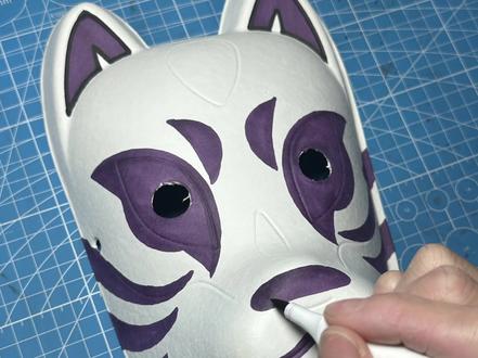 听说紫色真的很有韵味,那这个暗部面具是谁戴的呢? #绘画 #日常瞎画 #暗部 #火影忍者 #艺术在抖音 @抖音小助手