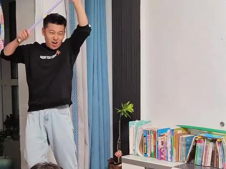 简单几步就可以做的九齿钉耙,快来展示你的成果吧 #亲子手工 #手工diy #折纸教程 #亲子互动