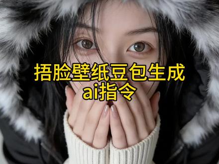 捂脸壁纸ai指令#豆包ai#豆包出大片有两把刷子
