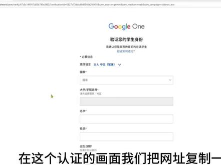学生认证步骤#gemini