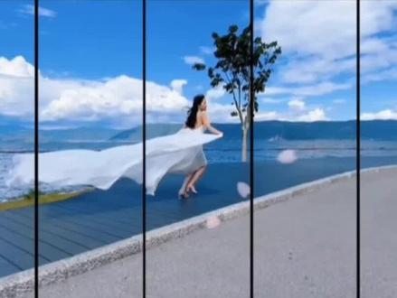 教会你怎样制作分屏开幕效果。 #剪辑 #教程 #知识分享