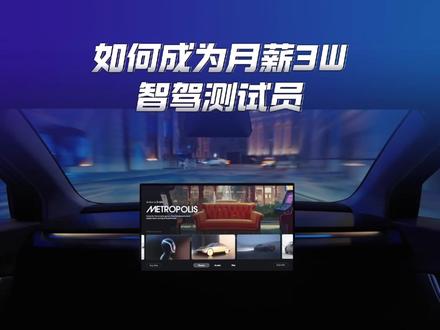 如何成为月薪3万的智驾测试员? #特斯拉#智驾测试员 #特斯拉招聘 #特斯拉招聘正式工 #特斯拉智驾
