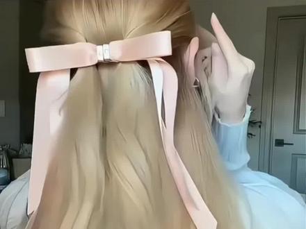 被10W➕姐妹问爆的磁吸蝴蝶结发夹#发夹发饰