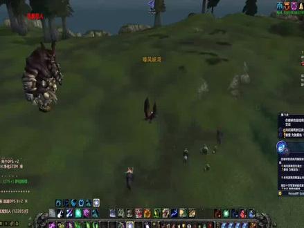 鸟德野外练级有多爽?只要俩技能伤害炸翻天!魔兽世界 #魔兽世界 #wow