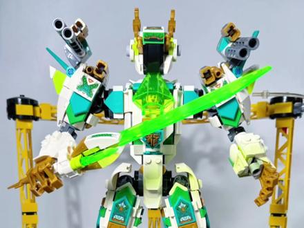 悟空小侠 白龙战斗机甲 #玩具 #积木 #悟空小侠 #机甲 #儿童玩具