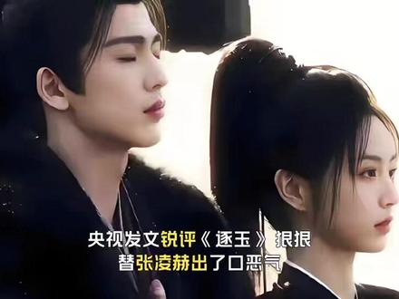 央视发文锐评《逐玉》,狠狠替张凌赫出了口恶气,刘宇宁全说对了