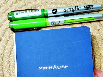 一分钟学会简单的小画 蓝星花 丙烯马克笔绘画过程 #手绘 #画画 #一学就会系列 #跟着抖音学画画 #丙烯马克笔