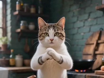 #AI功夫厨神炒饭秀 #随变ai随便玩 #我在抖音拍特效 #功夫蛋炒饭 #萌宠炒饭