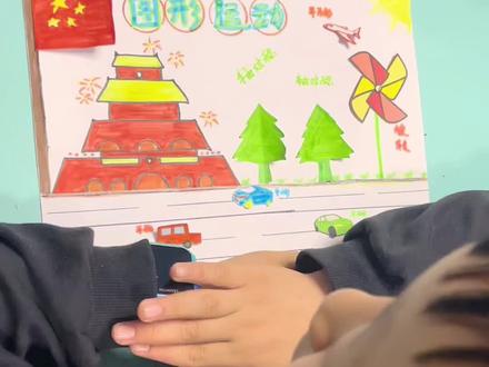 图形运动手抄报,平移、轴对称、旋转。#手抄报#快乐学习快乐成长 #记录成长